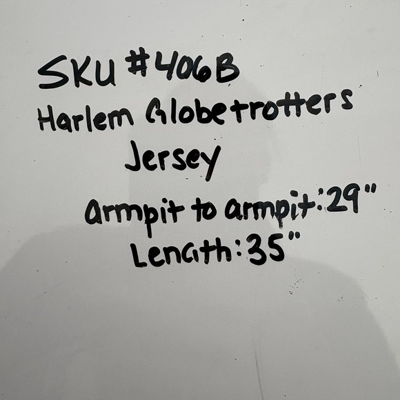 Vintage Y2K RARE Harlem Globetrotter 3XL Jersey Track Suit 50 Cent FUBU Platinum - Picture 12 of 12